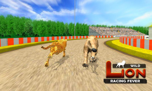 اسکرین شات 5 بازی Wild Lion Racing Animal Race