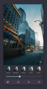 اسکرین شات 2 برنامه Teo - Teal and Orange Filters
