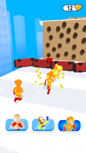 اسکرین شات بازی Super Hero Run 3D 1