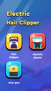 اسکرین شات برنامه Hair Clipper - Electric Razor 4