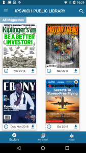 اسکرین شات 1 برنامه Flipster - Digital Magazines