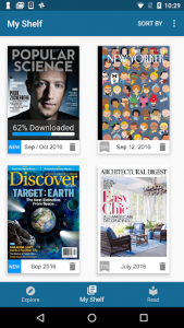 اسکرین شات برنامه Flipster - Digital Magazines 3