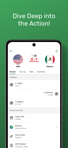 اسکرین شات برنامه GoalAlert - Soccer Scores 4