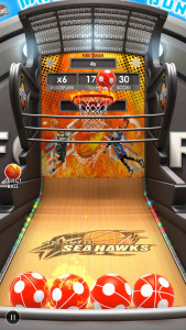 اسکرین شات بازی Basketball Flick 3D 1