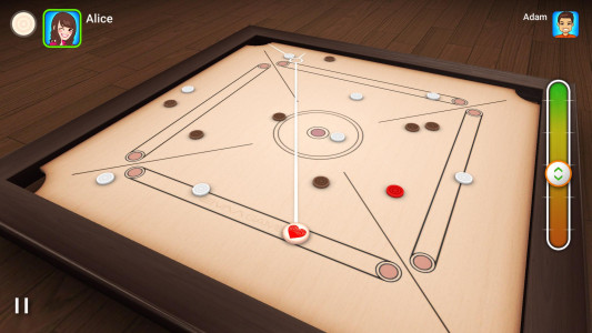 اسکرین شات 3 بازی Carrom 3D