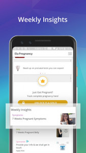 اسکرین شات برنامه Fertility, Ovulation App & Pregnancy Tracker 6