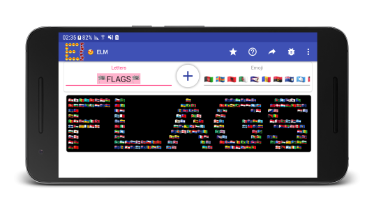 اسکرین شات 5 برنامه Emoji Letter Maker