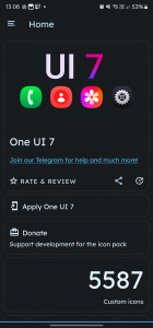 اسکرین شات 1 برنامه UI 7 - icon pack