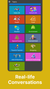 اسکرین شات 2 برنامه American English Speaking