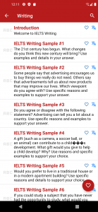 اسکرین شات برنامه IELTS Learning English 3