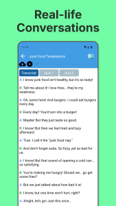 اسکرین شات 3 برنامه English Conversation Practice