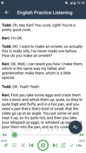 اسکرین شات 5 برنامه English Listening Practice
