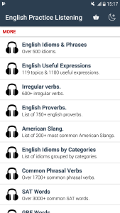 اسکرین شات 2 برنامه English Listening Practice