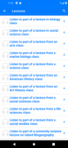 اسکرین شات 4 برنامه TOEFL Learning English