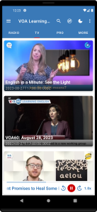 اسکرین شات برنامه VOA Learning English 3