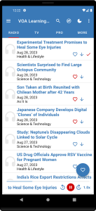 اسکرین شات 2 برنامه VOA Learning English