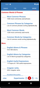اسکرین شات 5 برنامه VOA Learning English