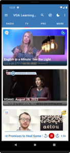 اسکرین شات 3 برنامه VOA Learning English