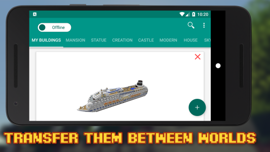 اسکرین شات 6 برنامه Building Mods for Minecraft