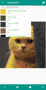اسکرین شات برنامه Pixelart builder for Minecraft 3