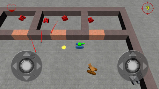 اسکرین شات بازی Micro Tanks 3D 3