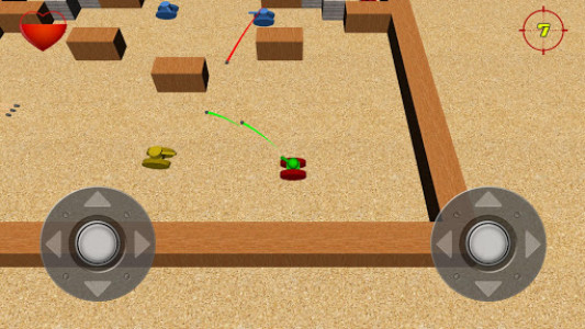 اسکرین شات بازی Micro Tanks 3D 5