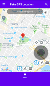 اسکرین شات برنامه Fake GPS location 2
