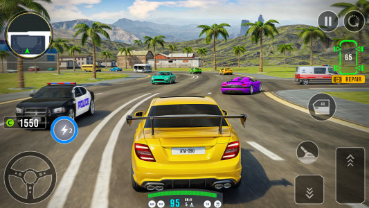 اسکرین شات بازی Real Driving: Car Racing Games 3