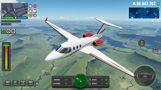 اسکرین شات 4 بازی City Airplane Pilot Simulator