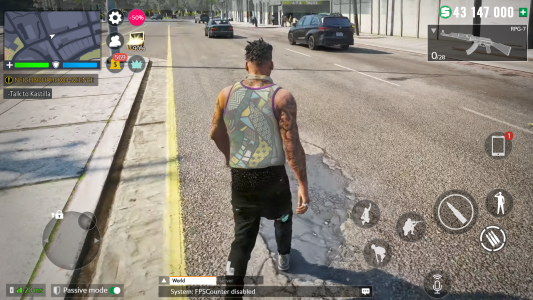 اسکرین شات 1 بازی Gangster Games 3D Mafia City