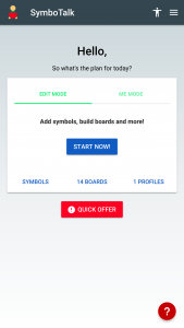 اسکرین شات 6 برنامه SymboTalk - AAC Talker