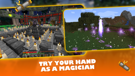 اسکرین شات 4 برنامه Magic Mods for Minecraft MCPE