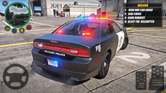 اسکرین شات 2 بازی Police Car Chase Criminal Game