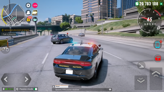 اسکرین شات 3 بازی Police Car Chase Criminal Game