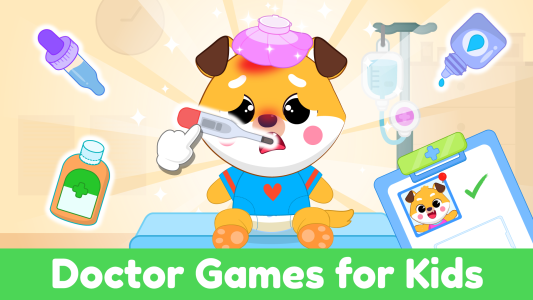 اسکرین شات 1 بازی Doctor games for kids Hospital