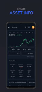 اسکرین شات برنامه Vision: Bitcoin Crypto Wallet 5
