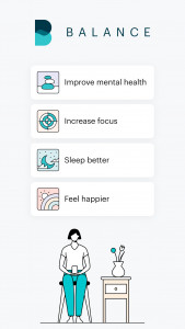 اسکرین شات 1 برنامه Balance: Meditation & Sleep