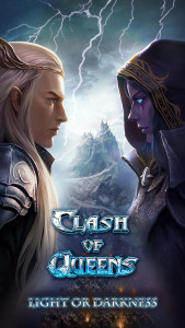 اسکرین شات 1 بازی Clash of Queens: Light or Dark