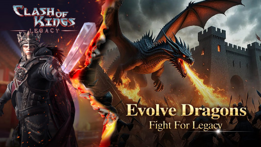 اسکرین شات 1 بازی Clash of Kings: Legacy