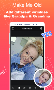 اسکرین شات برنامه Make Me Old - Aged Face Maker 2