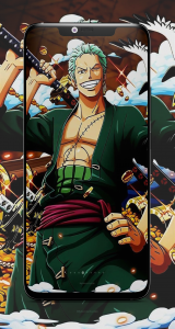 اسکرین شات برنامه Roronoa zoro wallpaper 3