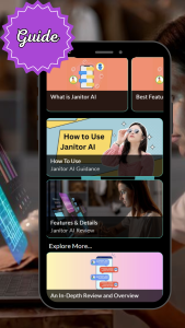 اسکرین شات 2 برنامه Janitor Chat Ai Advice