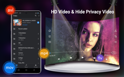 اسکرین شات برنامه Video Player All Format 1