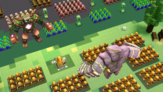 اسکرین شات 1 بازی Mob Battle: Craft Army
