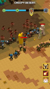 اسکرین شات بازی Mob Battle: Craft Army 4