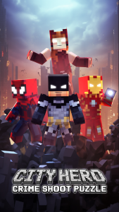 اسکرین شات 1 بازی City Hero: Crime Shoot Puzzle