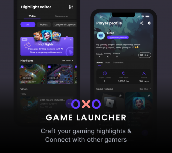 اسکرین شات برنامه OXO Game Launcher 1