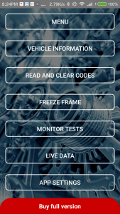 اسکرین شات برنامه Obd Arny - ELM327 car scanner 2