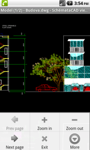 اسکرین شات برنامه SchemataCAD viewer DWG/DXF 1