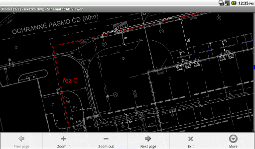 اسکرین شات برنامه SchemataCAD viewer DWG/DXF 3